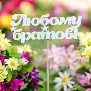 5 шт упаковка на шпажці - Любому братові 1287 фото